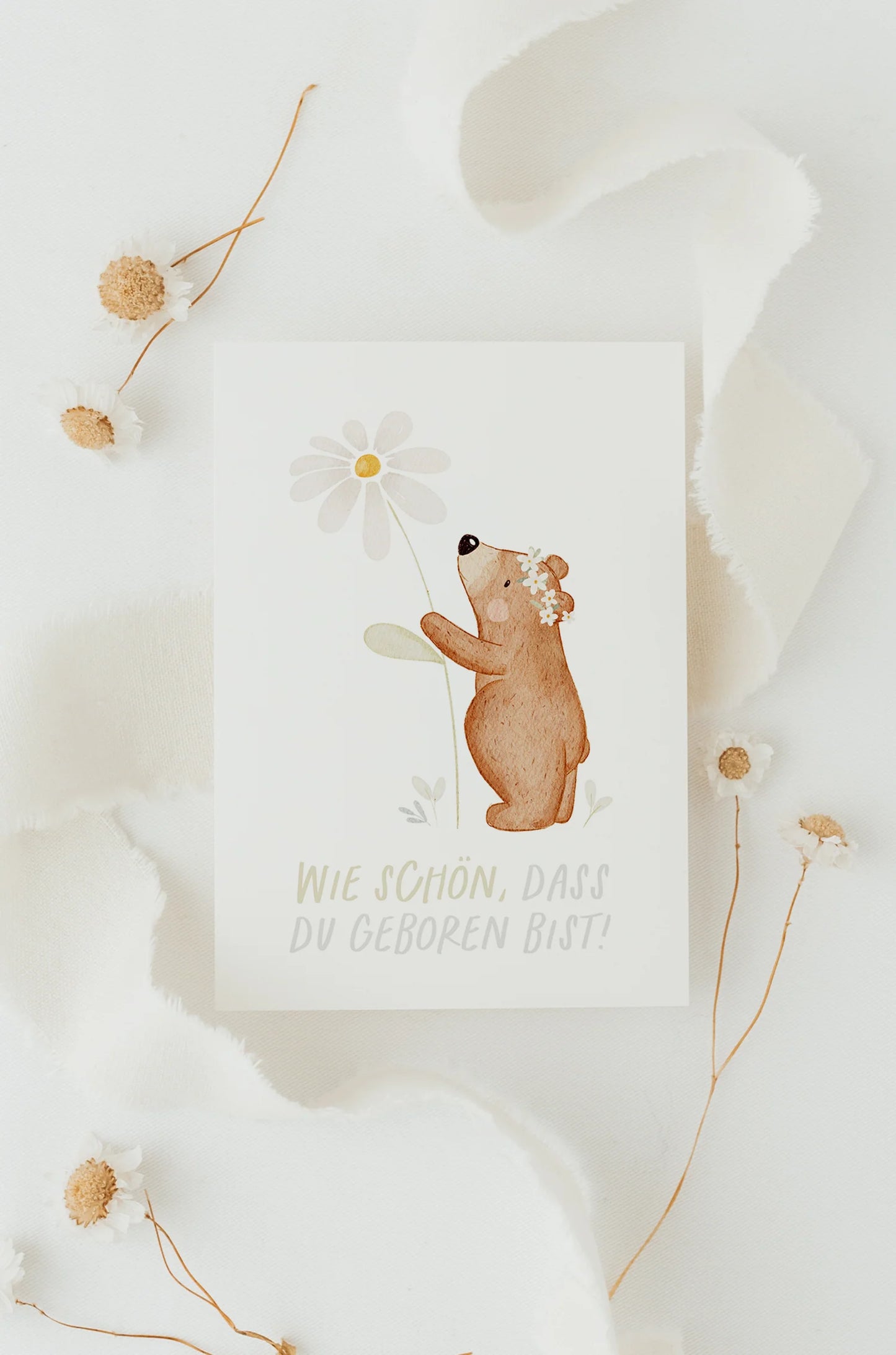 HEJ HANNI POSTKARTE | KLEINER BÄR
