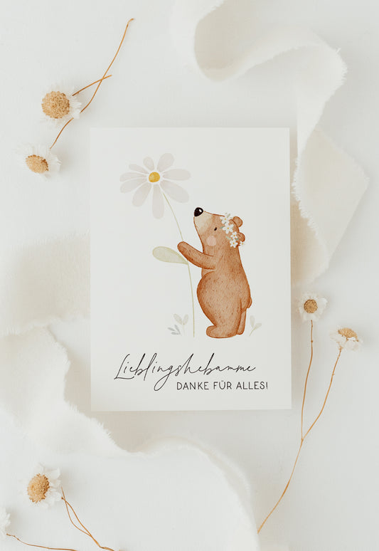 HEJ HANNI POSTKARTE | LIEBLINGSHEBAMME